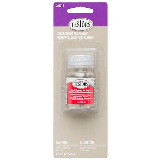 Testors® Liquid Cement for Plastics
